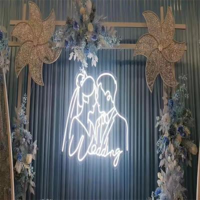 China Indoor Home Decoration 12V Oh Baby Wedding Custom LED Neon Lights It Was All A Wall Dreamy Signs for sale