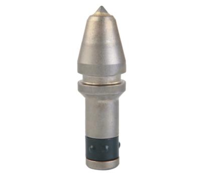 China Round Drilling 40KH 25mm Shank Tungsten Carbide Tipped Trench Cutter Bits Rotary Trench Drill Teeth for sale