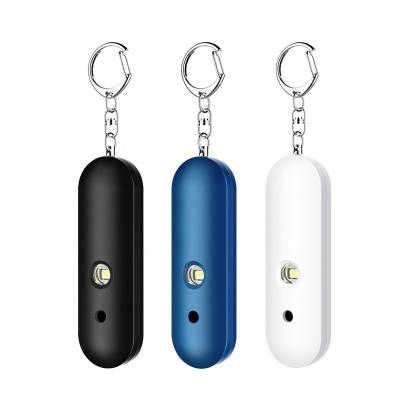 China Customized New LED Personal Alarm Portable Security Alarm Personal Key Chain for sale