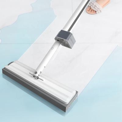 China JOYBOS Sustainable Flat Mop Self-Filter Cleaning Space-Saving Stainless Steel 360 Square Rotation PVA Glue Cotton Mop for sale