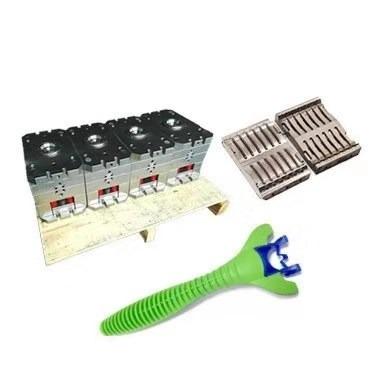 China Plastic twin blade razor mold factory. Disposable razor mold opening. for sale