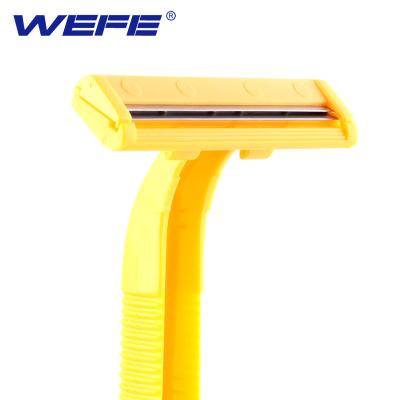 China Personal Care Twin Blade Higher Quality Twin Blade Disposable Razor With Low Price for sale