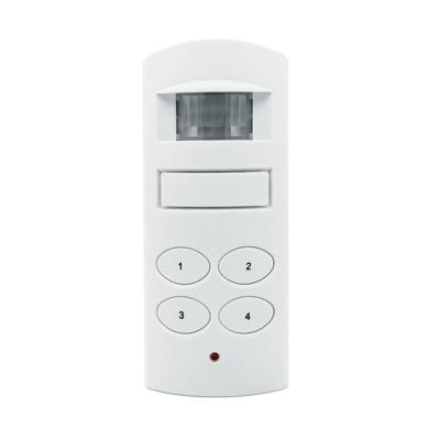 China ABS LED Flash PIR Night Light Alarm Auto On/Off Motion Sensor Night Light Motion Detector Alarm With Keypad for sale