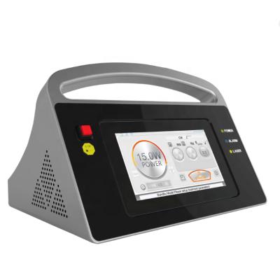 China Dental Nail Fungus Treatment / Dental Cure 980nm Diode Lasers For Soft Hard Tissue for sale