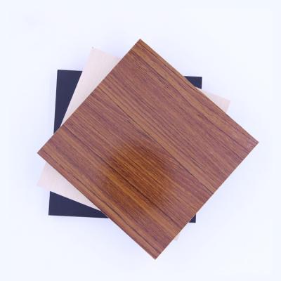 China Wood Pattern Furniture Double Face Colored Veneer Film Faced Plywood Paint Free Sandwich Panel for sale