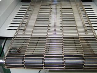 China AISI SS304 316 316L Stainless Steel Ladder Belt for Conveyor/High temperature resist for sale