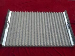 China Stainless Steel Wave Type Screen/Corrugated Oil Shale Shaker Screen/80-325mesh for sale