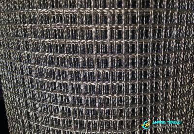 China Stainless Steel Single, Double Intermediate Crimped Wire Mesh/Screen for sale