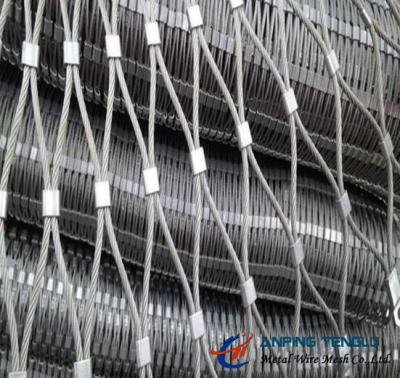 China X-Type Cable/Rope Mesh With Stainless Steel for Architecture Applications for sale