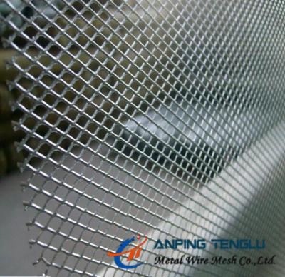 China 3.0x1.5mm Expanded Metal, 0.2mm, 0.3mm Thicknes, 0.2mm-1.0mm Strand Width for sale