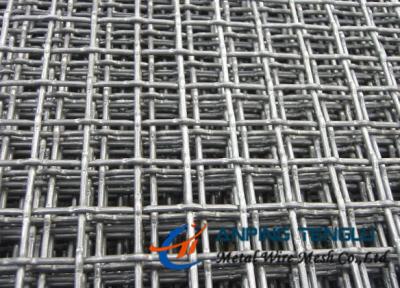 China SS, Al, Cu, Ni Intermediate Crimped Wire Mesh, 5-100mm Opening, 0.6-5.8mm Wire for sale