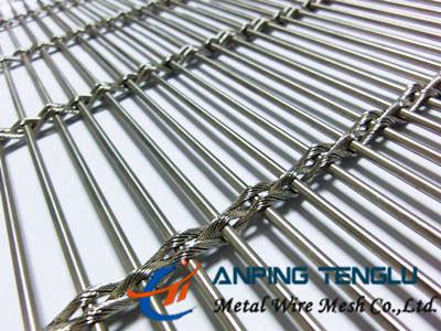 China Aluminum Cable Rod Mesh, Light Weight & Aesthetic Design for Decorative for sale