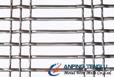 China SS304 Pre-Crimped Type, Long Slot  Screen Mesh, Durable and Beautiful for sale