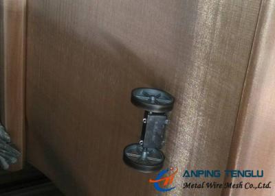 China Phosphor Bronze Woven Wire Mesh, 0.03%-0.35% phosphor, 5%-8% tin, other is copper for sale