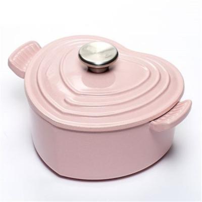 China SJP135-3 Minimalist Cookware 28cm Oven Dishes Food Casserole Kitchen Ware Cast Iron Nonstick Cooking Hotter Pot for sale