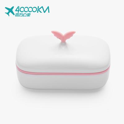 China SWY1015 Hotsale Fashion Cute Plastic Silicon Soap Box High Quality Stocked Soap Case Lovely for sale