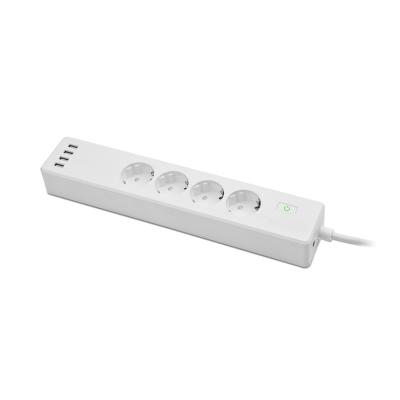 China Unique Quality Durable Safe Control Sub Desktop Socket Wire Extension With Switch for sale