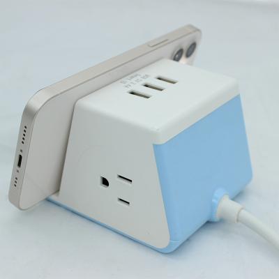 China New Trend Residential/General Purpose/Commercial USA Charger Extension Power Socket 4 Way Outlet Plug USB Power Strip Surge Protector for sale