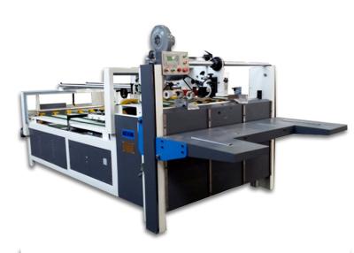 China Electric Driven Type Semi Auto Folder Gluer For Corrugated Carton Box for sale