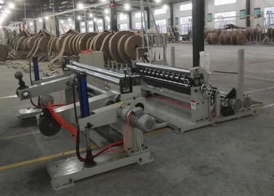 China Abrasion Resistant Paper Cutting Machine , 1600C Paper Roll Slitter Rewinding Machine for sale