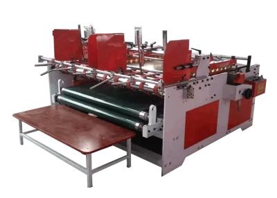 China De semi Automatische Machine Elektrische Gedreven Type van Gluer van de Drukomslag Goedkeuring van Ce Te koop