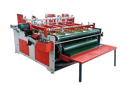 China Corrugated Paperboard Pressure Folder Gluer Machine Semi Automatic Grade for sale