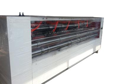 China Corrugated Cardboard Cutting Machine 6 Blades & 10 Scorers Type For Carton Box for sale