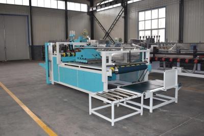 China Semi Automatic Corrugated Box Folder Gluer Machine 12 Month Warranty for sale