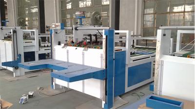 China O dobrador semi auto bonde Gluer/o CE da máquina de Gluer dobrador da caixa aprovou à venda