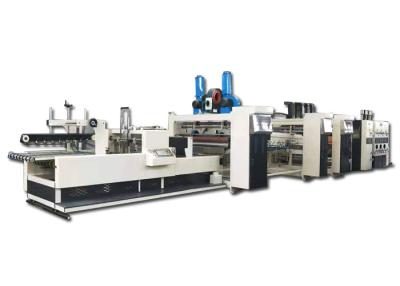 China Corrugated Paperboard Automatic Printer Die Cutter With Folder Gluer Inline for sale