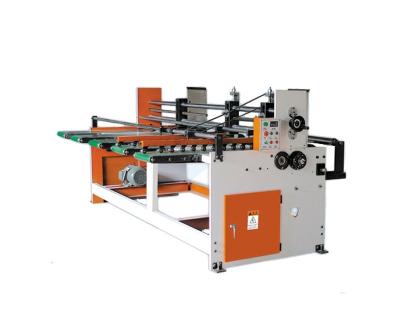 China Four Knife Synchronous Rotary Slotting Machine With Auto Feeder Carton Height Adjustment for sale