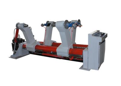 China Hydraulic Shaftless Mill Roll Stand For Corrugating Medium Paper Roll for sale