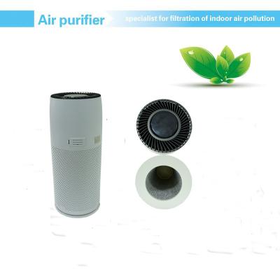 Chine Épurateur d'air d'Ionizer de maison de C.C 32w 12H 320m3/H d'ABS à vendre