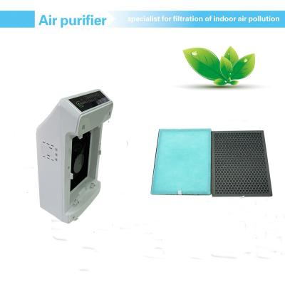 China 5 Stage 210m3/H 5kg Hepa Filter Car Air Purifier Te koop