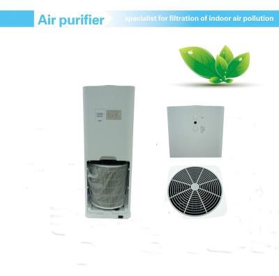 China Remote 89w 65m2 25db UVC Air Purifiers For Hotel zu verkaufen