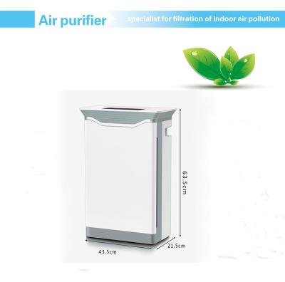 China ABS 254nm 100w UV Ionizer Air Purifier for Home zu verkaufen