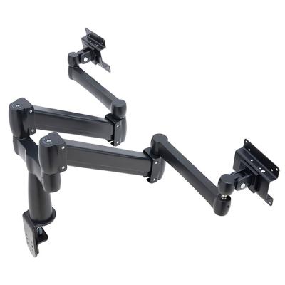 China Wholesale modern aluminum alloy design desktop computer adjustable height monitor arm for sale