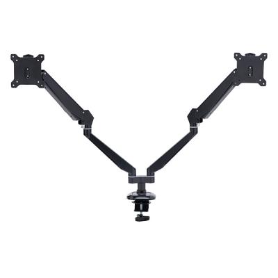 China Aluminum Quick Release height adjustable LCD dual Monitor mount for sale