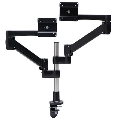 China Newest selling aluminum alloy laptop height adjustable desk mount stand monitor arm for sale