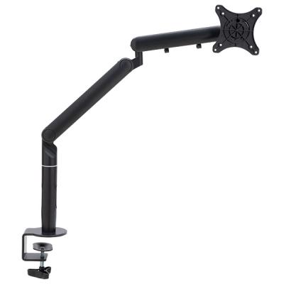 China 2022 Aluminum Convenient Black Computer Stand Monitor Arm Desktop Mounting Bracket for sale