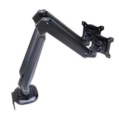 China Best sell wholesale aluminum simple atmosphere computer light holder monitor arm for sale