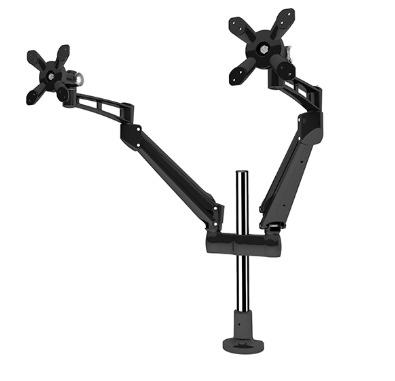 China 17-32 inch aluminum height adjustable single monitor display mount arm for sale