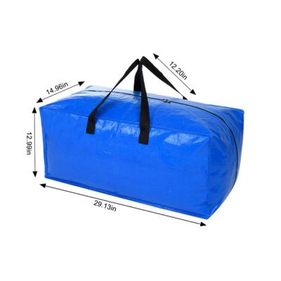 China Extra large sustainable heavy duty storage bags and mobile bag totes, XL storage bags for clothes. for sale