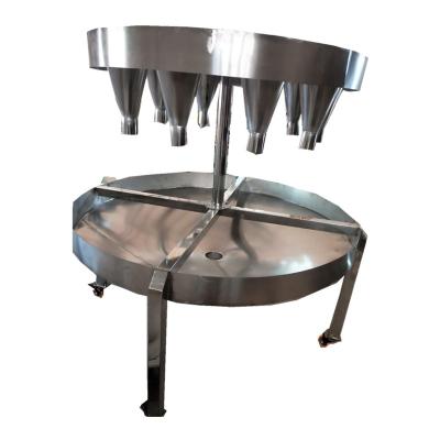 China Customized Slaughter Line Chicken Slaughter Bleeding Equipment Stainless Steel Cone Killing and Bleeding Table for sale