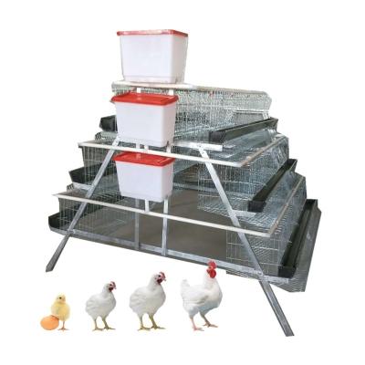 China Durable Poultry Caging System Huiju Laying Egg Cage 90-160pcs Battery Layer Chicken Cages for sale