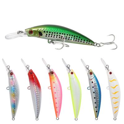 China 15g 70mm Top Right Sinking Minnow M213 Lure 2021 Hard Beach Walker Pesca Bass Fishing Lures Bait Set M213 for sale