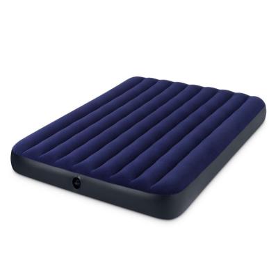 China Standdard Foldable Series Dura-Beam INTEX Air Bed Waterproof Mattress Assembling PVC King Classic Fluffy Air Mattress for sale