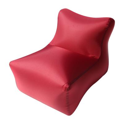 China Factory Directly Sales Easy-carry Fishing Sneak Foldable Portable Custom Lazy Beach Kids Pocket Outdoor Air Sofa Inflatable Seat Chair for sale