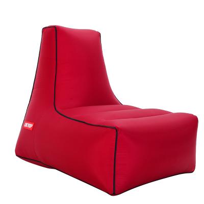 China Wholesale High Quality Easy-carry Customize Colorful Air Beach Sofa Chair Inflatable Sofa Chair With Back Streight for sale