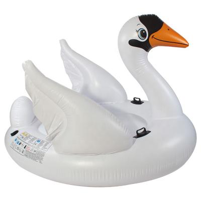 China Inflatable Float Pool Toys Intex 56287 Mega Swan Island Kids and Adult Inflatable Ride-On Giant Kids Cartoon Lounge Float Pool Inflatable Swan for sale